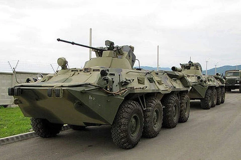 Quân đội Nga tiếp nhận lô xe bọc thép nâng cấp BTR-82AM