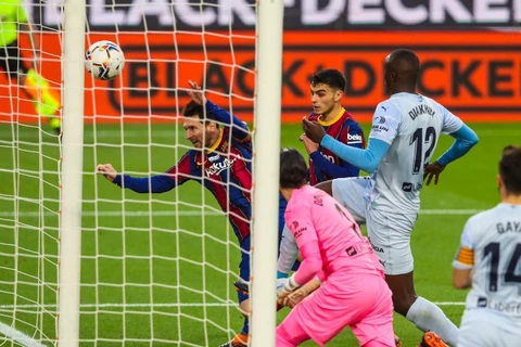 Messi có 643 bàn thắng cho Barcelona. (Nguồn: Getty Images)