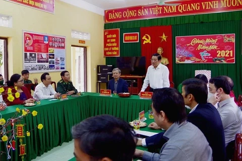Trưởng ban Nội chính Trung ương thăm, chúc Tết tại Thừa Thiên-Huế
