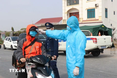 ​Lập chốt kiểm soát dịch COVID-19 tại các di tích ở thành phố Bắc Ninh