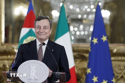 Italy: Ông Mario Draghi giới thiệu danh sách nội các gồm 23 bộ trưởng