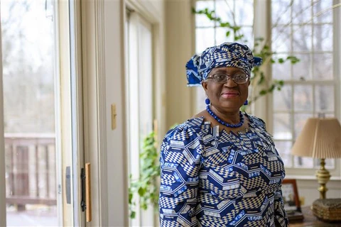 Bà Ngozi Okonjo-Iweala tại Potomac, Maryland, Mỹ, ngày 15/2/2021. (Ảnh: AFP/ TTXVN)