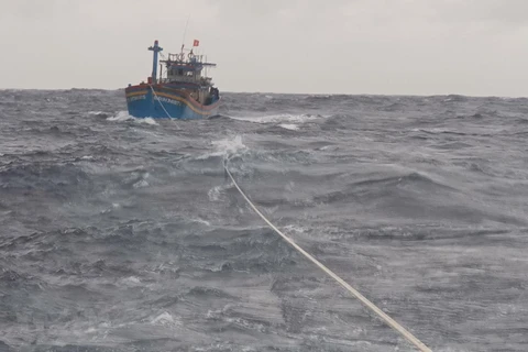 Kiên Giang: Cứu nạn thành công tàu cá trên vùng biển Tây Nam