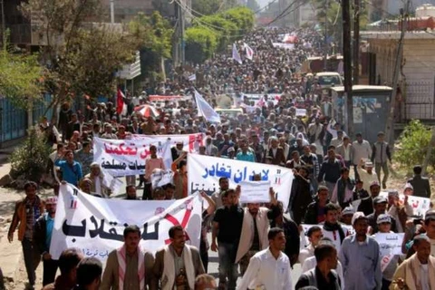 Yemen: Người biểu tình tấn công Phủ Tổng thống ở thành phố Aden