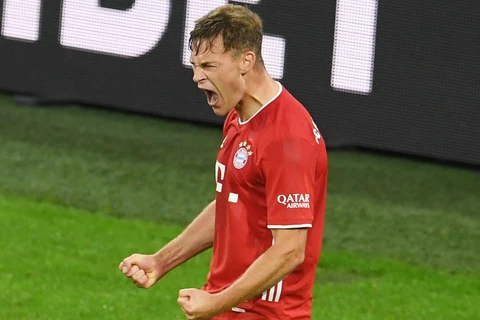 Kimmich thi đấn ấn tượng trong màu áo Bayern. (Nguồn: Getty Images)