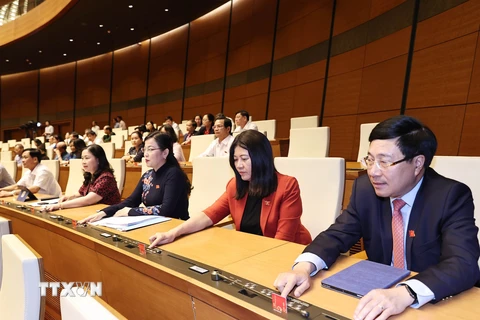 Trình Quốc hội phê chuẩn việc bổ nhiệm Phó Thủ tướng, Bộ trưởng