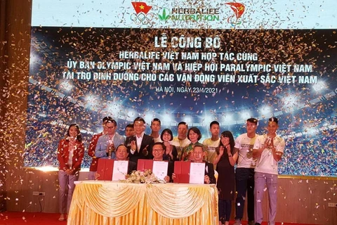 Công bố tài trợ dinh dưỡng cho các vận động viên Việt Nam xuất sắc