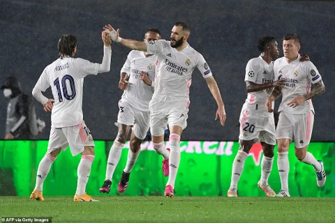 Hình ảnh đáng nhớ ở trận Real Madrid-Chelsea bất phân thắng bại
