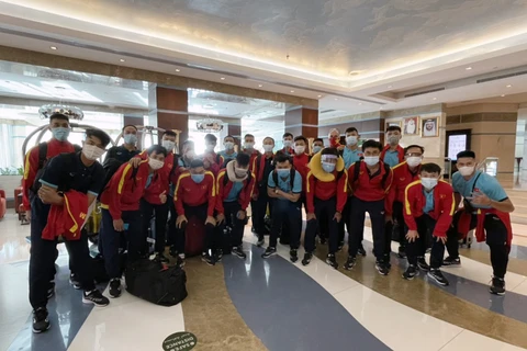 Tuyển futsal Việt Nam đã tới UAE để đá play-off tranh vé dự World Cup