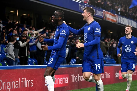 Chelsea giành chiến thắng quan trọng trước Leicester. (Nguồn: Getty Images)