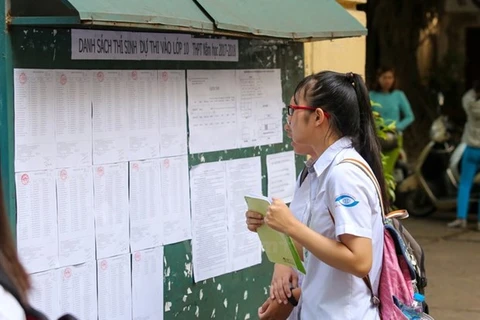 Ngày 24/5, Hà Nội công bố số học sinh dự tuyển lớp 10 của từng trường