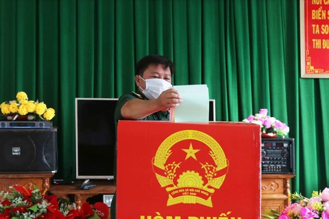 [Video] Đảo Hòn Chuối của tỉnh Cà Mau hoàn thành bầu cử sớm
