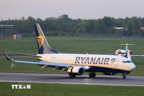 Belarus thông tin nội dung thư đe dọa đánh bom máy bay Ryanair