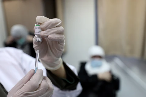 Vaccine phòng COVID-19 của hãng dược phẩm Trung Quốc Sinopharm. (Ảnh: THX/TTXVN)