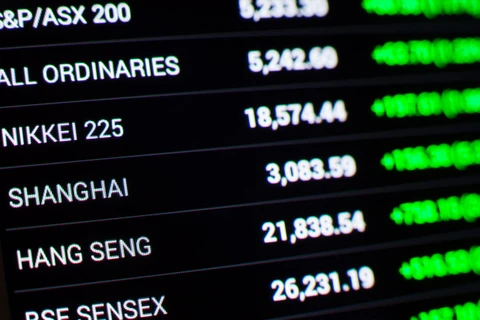 Thị trường chứng khoán châu Á phần lớn tăng điểm trong phiên 1/6