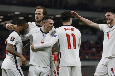 EURO 2020: Đội tuyển Anh đang nắm ưu thế lớn tại bảng D