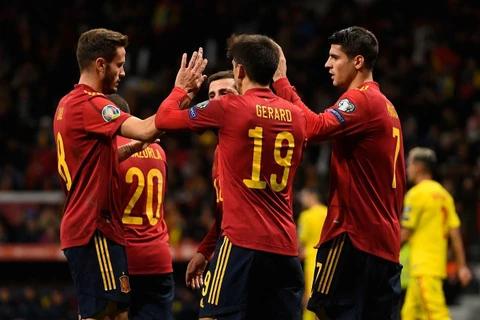 Tây Ban Nha hướng đến chiến thắng đầu tại EURO 2020. (Nguồn: Getty Images)