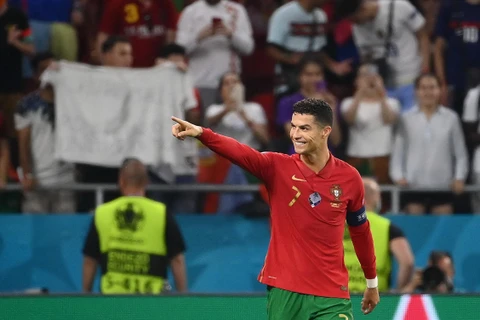 Ronaldo đã có 109 bàn cho đội tuyển Bồ Đào Nha. (Ảnh: AFP)