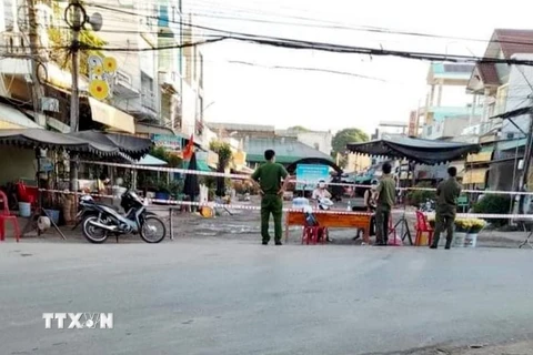 An Giang: Phong tỏa nhiều địa điểm ổ dịch Long Bình theo Chỉ thị 16