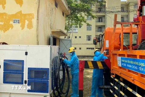 TP Hồ Chí Minh hoàn thành cấp điện ưu tiên cho các bệnh viện dã chiến