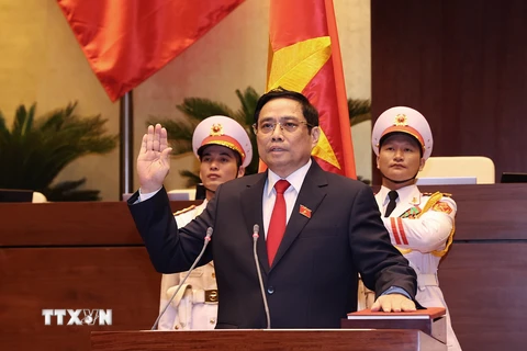 Thủ tướng Nội các Triều Tiên chúc mừng Thủ tướng Phạm Minh Chính