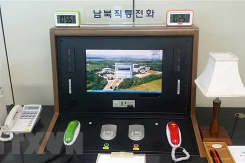 Triều Tiên trao đổi với Hàn Quốc qua đường dây nóng mới khôi phục