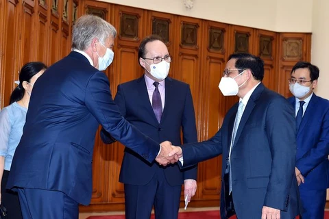 Thủ tướng Phạm Minh Chính tiếp Đại sứ Liên bang Nga tại Việt Nam