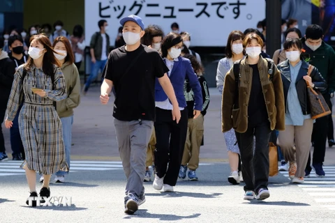 Nhật Bản: Số ca mắc COVID-19 mới ở Tokyo lập kỷ lục mới