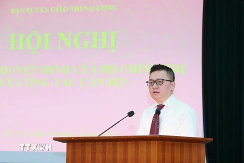 Ông Lê Quốc Minh được bổ nhiệm làm Phó Trưởng Ban Tuyên giáo TW