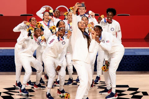 Đoàn thể thao Mỹ giành vị trí số 1 chung cuộc tại Olympic Tokyo 2020