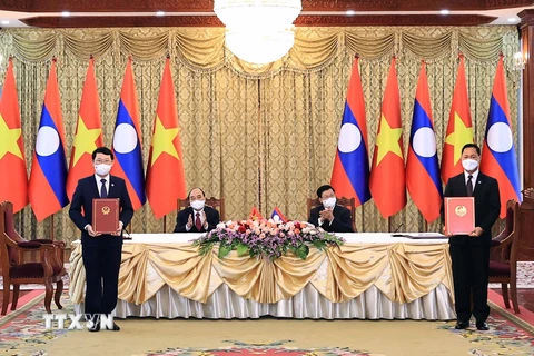 Xúc tiến quan hệ hợp tác giữa tỉnh Bắc Giang và tỉnh Xaysomboun