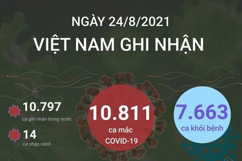 [Infographics] Việt Nam có tổng cộng 369.267 ca mắc COVID-19