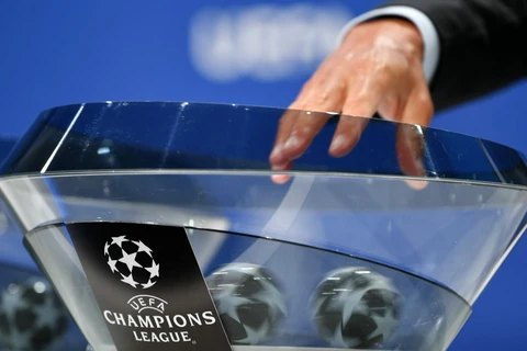 Bốc thăm chia bảng Champions League. (Nguồn: Getty Images)