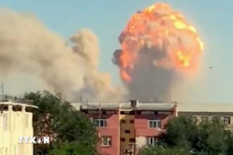 9 chết và hàng chục người bị thương trong vụ nổ kho đạn ở Kazakhstan 