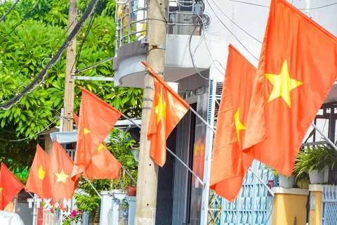 [Photo] Thành phố Đà Nẵng rực cờ đỏ kỷ niệm ngày Quốc Khánh