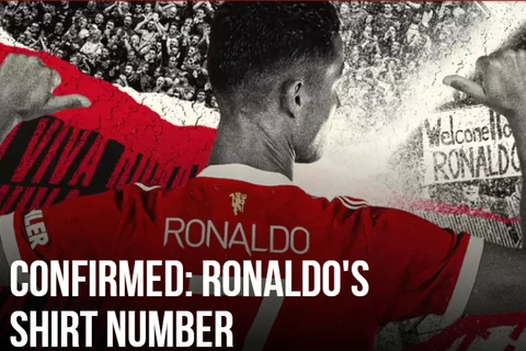 Cristiano Ronaldo mặc áo số 7, đến M.U sớm hơn dự kiến