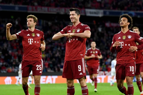 Bayern tiếp tục thắng tưng bừng ở mùa này. (Nguồn: Getty Images)