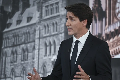 Thủ tướng Canada Justin Trudeau. (Ảnh: AFP/TTXVN)