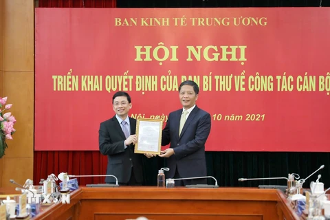 Ông Nguyễn Duy Hưng giữ chức Phó Trưởng ban Kinh tế Trung ương