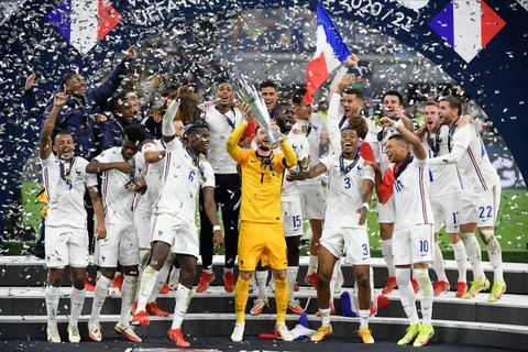 Pháp lần đầu vô địch Nations League. (Nguồn: Getty Images)