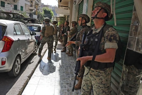 Nổ súng tại thủ đô của Liban, khiến nhiều người thương vong 
