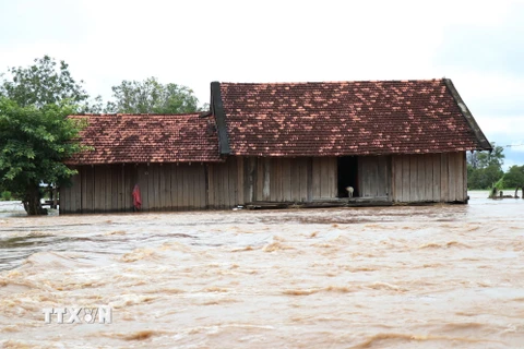 Đắk Lắk: Mưa lớn gây ngập lụt cục bộ tại huyện biên giới Ea Súp