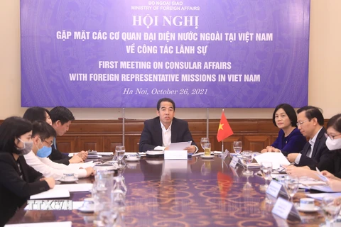 ​Gặp mặt Cơ quan đại diện nước ngoài tại Việt Nam về công tác lãnh sự