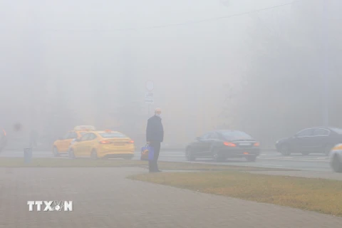 Nga: Hàng trăm chuyến bay bị ảnh hưởng do sương mù dày đặc ở Moskva