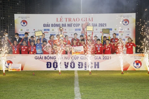 Thành phố Hồ Chí Minh I vô địch Giải bóng đá nữ Cúp Quốc gia 2021