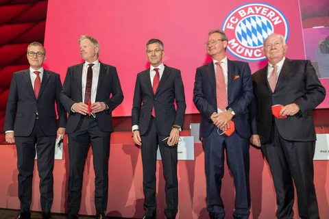 Doanh thu của Bayern Munich giảm so với 2 mùa giải gần đây