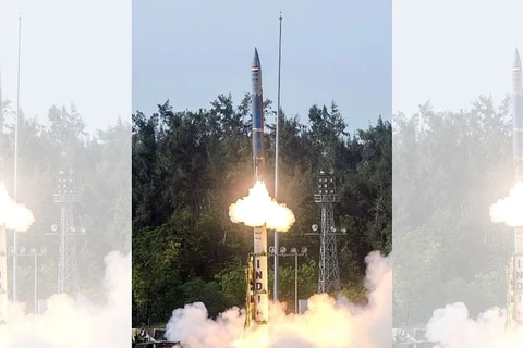 Ấn Độ phóng thử thành công tên lửa đất đối đất thế hệ mới