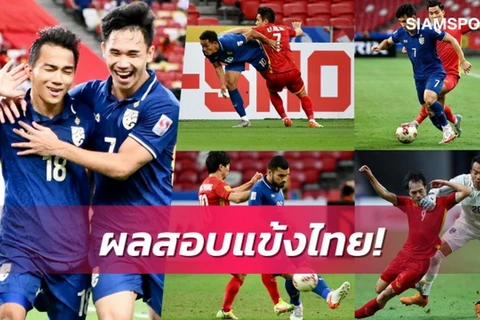 Truyền thông Thái Lan đưa đội nhà 'lên mây' sau trận thắng nhà vô địch