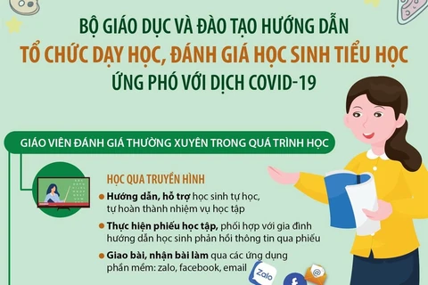 COVID-19: Tổ chức dạy học, đánh giá học sinh tiểu học như thế nào?