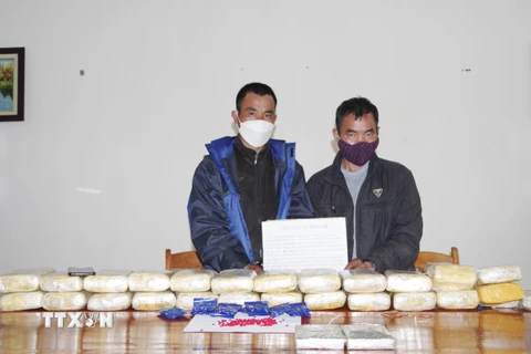 Điện Biên: Thu giữ 144.000 viên ma túy tổng hợp và 12 bánh heroin